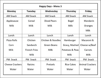 Link to Menu week 3 pdf